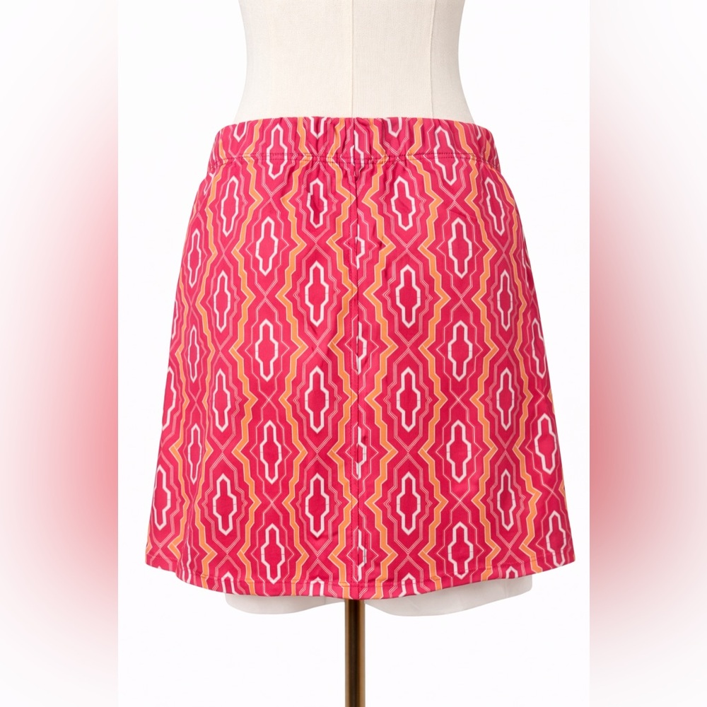 J.McLaughlin Pink Geo Skort Size M NWT Golf Tennis